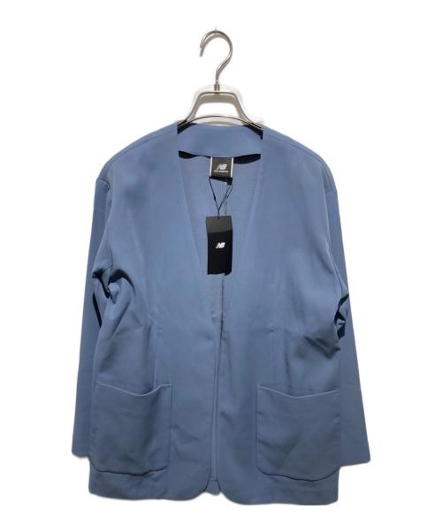 NEW BALANCE（ニューバランス）NEW BALANCE (ニューバランス) テーラードジャケット ブルー サイズ:M 未使用品の古着・服飾アイテム