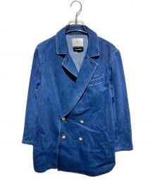 Ameri（アメリ）の古着「DENIM TAILORED JACKET」｜インディゴ