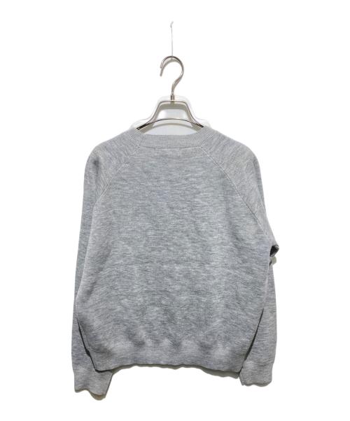 MARY QUANT（マリークヮント）MARY QUANT (マリークヮント) KANGOL (カンゴール) コラボプリントニット ピンク×グレー サイズ:M 未使用品の古着・服飾アイテム