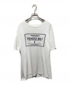 NEIGHBORHOODネイバーフッド）の古着「サンダーボルト プリントtシャツ」｜ホワイト