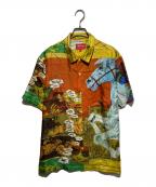 SUPREMEシュプリーム）の古着「23ss Ronin Silk Shirt」｜イエロー