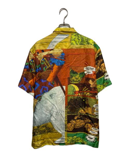 SUPREME（シュプリーム）SUPREME (シュプリーム) 23ss Ronin Silk Shirt イエロー サイズ:Lの古着・服飾アイテム