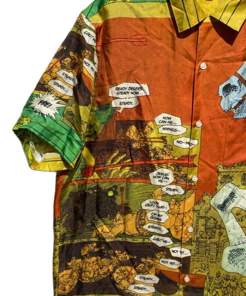 SUPREME（シュプリーム）SUPREME (シュプリーム) 23ss Ronin Silk Shirt イエロー サイズ:Lの古着・服飾アイテム
