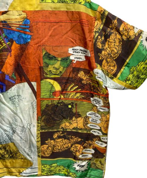 SUPREME（シュプリーム）SUPREME (シュプリーム) 23ss Ronin Silk Shirt イエロー サイズ:Lの古着・服飾アイテム