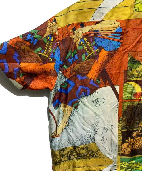 SUPREME（シュプリーム）SUPREME (シュプリーム) 23ss Ronin Silk Shirt イエロー サイズ:Lの古着・服飾アイテム