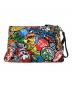 MOSCHINO (モスキーノ) クラッチバッグ マルチカラー：4000円