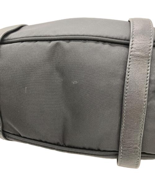 PRADA（プラダ）PRADA (プラダ) 2WAYレザーショルダーバッグ ブラックの古着・服飾アイテム