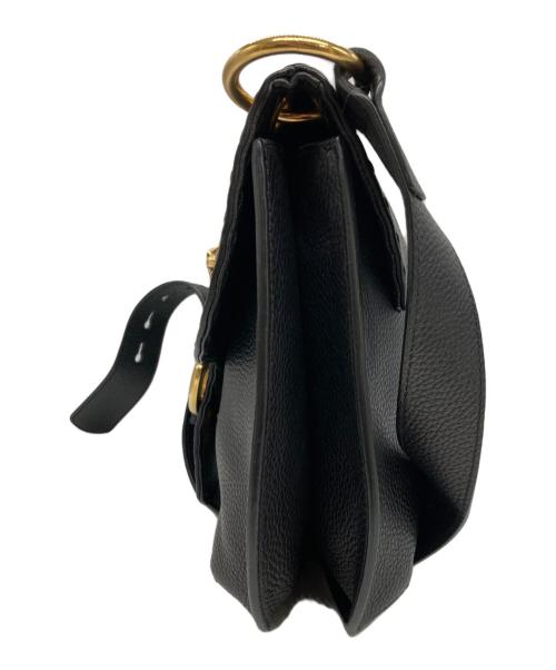 GUCCI（グッチ）GUCCI (グッチ) GGマーモント タイガーヘッドショルダーバッグ ブラックの古着・服飾アイテム