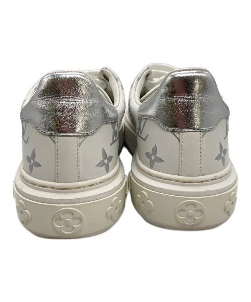 LOUIS VUITTON（ルイ ヴィトン）LOUIS VUITTON (ルイ ヴィトン) タイムアウトライン モノグラム スニーカー ホワイト サイズ:36の古着・服飾アイテム