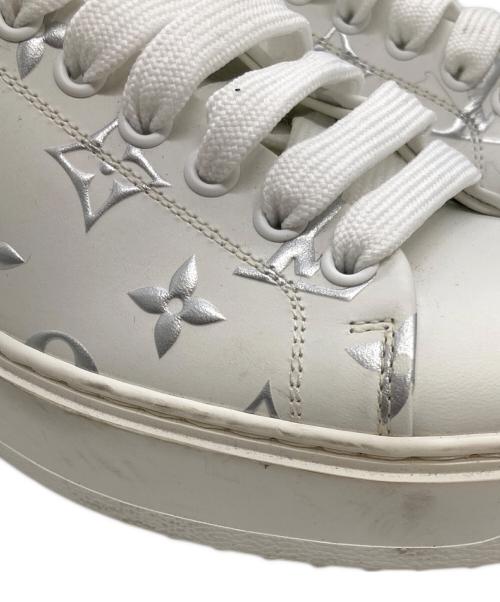 LOUIS VUITTON（ルイ ヴィトン）LOUIS VUITTON (ルイ ヴィトン) タイムアウトライン モノグラム スニーカー ホワイト サイズ:36の古着・服飾アイテム