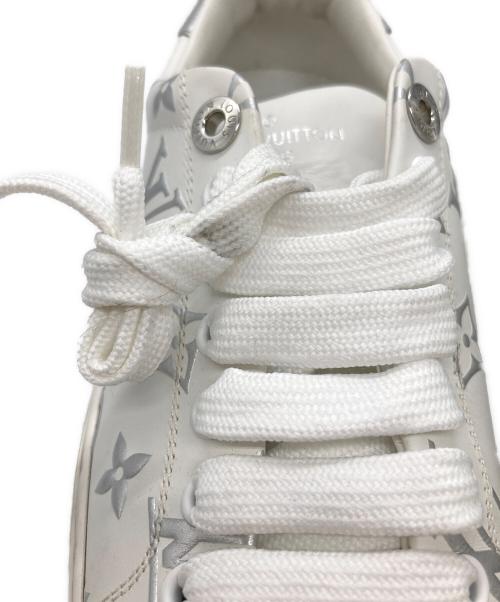 LOUIS VUITTON（ルイ ヴィトン）LOUIS VUITTON (ルイ ヴィトン) タイムアウトライン モノグラム スニーカー ホワイト サイズ:36の古着・服飾アイテム