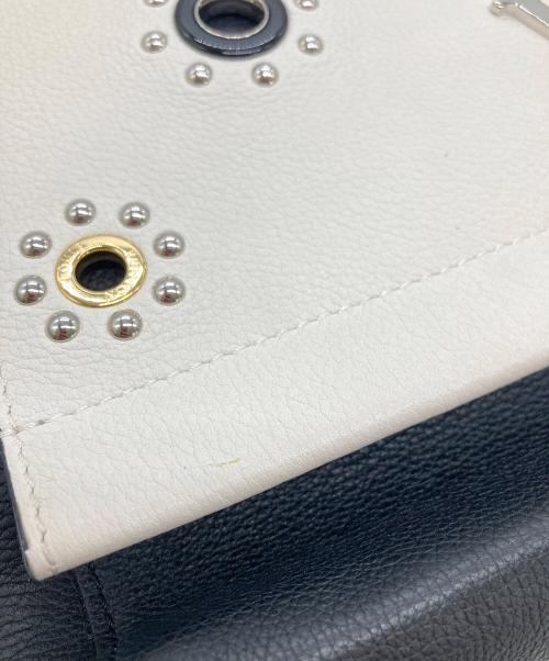 LOUIS VUITTON（ルイ ヴィトン）LOUIS VUITTON (ルイ ヴィトン) ロックミー2 メカニカルフラワー 2WAYショルダーバッグ ホワイト×ブラックの古着・服飾アイテム