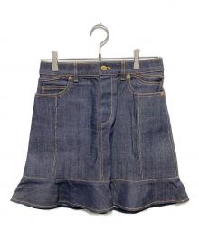 LOUIS VUITTON（ルイ ヴィトン）の古着「デニムミニスカート」｜インディゴ