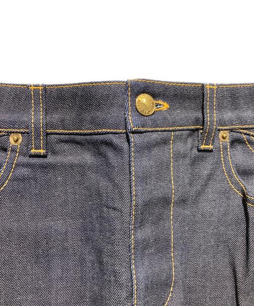 LOUIS VUITTON（ルイ ヴィトン）LOUIS VUITTON (ルイ ヴィトン) デニムミニスカート インディゴ サイズ:36の古着・服飾アイテム