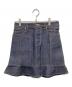 LOUIS VUITTON（ルイ ヴィトン）の古着「デニムミニスカート」｜インディゴ