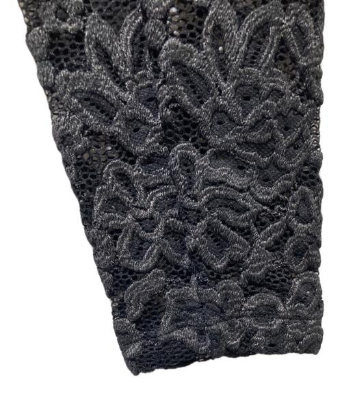 LOUIS VUITTON（ルイ ヴィトン）LOUIS VUITTON (ルイ ヴィトン) フラワーレースパンツ ブラック サイズ:34の古着・服飾アイテム