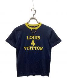 LOUIS VUITTON（ルイ ヴィトン）の古着「23ss チェーン フロントロゴ カットソー」｜ネイビー