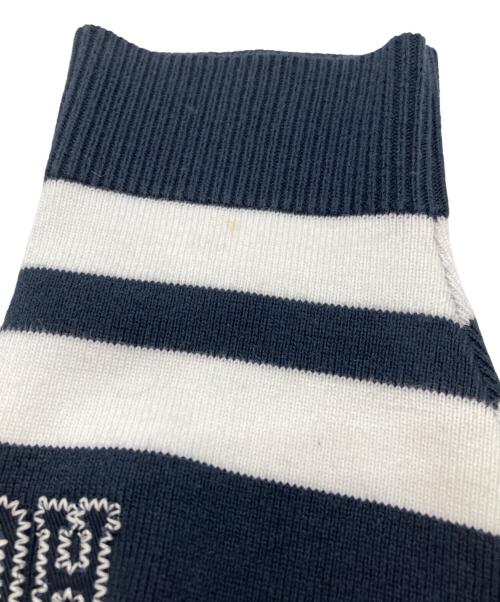 VALENTINO（ヴァレンティノ）VALENTINO (ヴァレンティノ) 22AW Vネックニット ネイビー サイズ:Sの古着・服飾アイテム