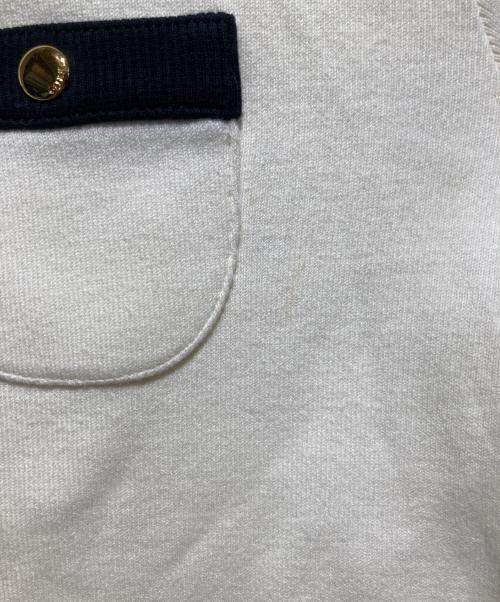 CELINE（セリーヌ）CELINE (セリーヌ) クロップドTシャツ / コットンジャージー ホワイト サイズ:Mの古着・服飾アイテム