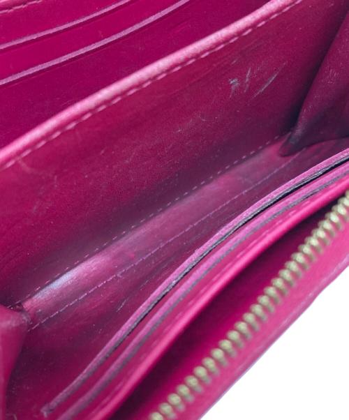 LOUIS VUITTON（ルイ ヴィトン）LOUIS VUITTON (ルイ ヴィトン) ヴェルニ ジッピーコインパース イカットフラワー/M90523 ピンクの古着・服飾アイテム