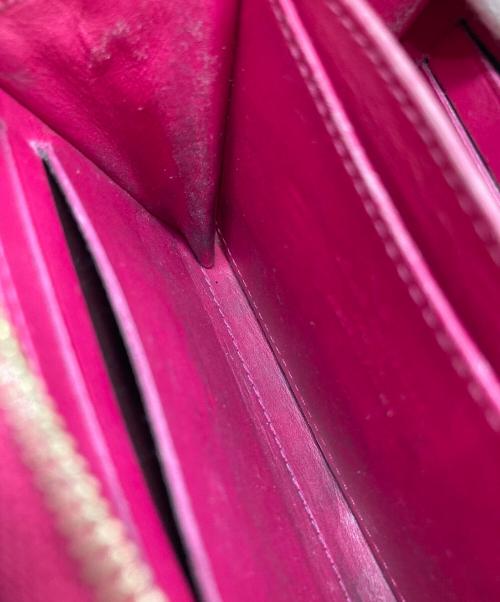 LOUIS VUITTON（ルイ ヴィトン）LOUIS VUITTON (ルイ ヴィトン) ヴェルニ ジッピーコインパース イカットフラワー/M90523 ピンクの古着・服飾アイテム