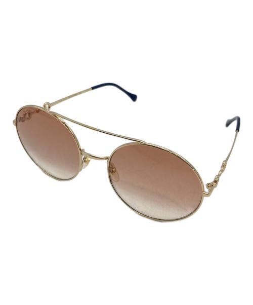 GUCCI（グッチ）GUCCI (グッチ) ホースビットサングラス ゴールド サイズ:SIZE 59□20の古着・服飾アイテム