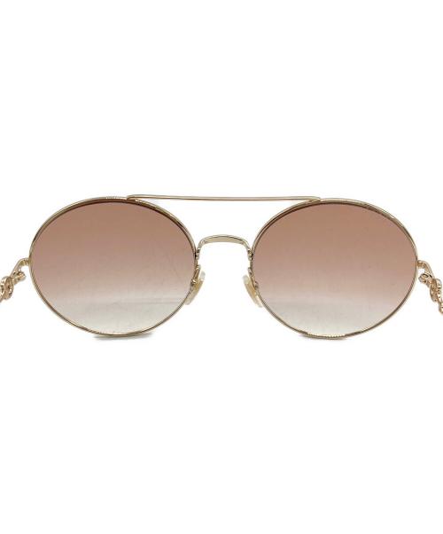 GUCCI（グッチ）GUCCI (グッチ) ホースビットサングラス ゴールド サイズ:SIZE 59□20の古着・服飾アイテム