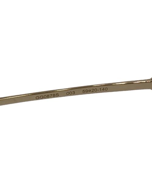 GUCCI（グッチ）GUCCI (グッチ) ホースビットサングラス ゴールド サイズ:SIZE 59□20の古着・服飾アイテム