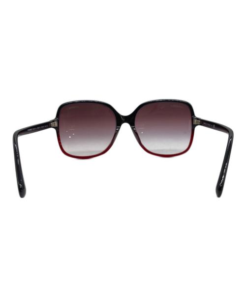 CHANEL（シャネル）CHANEL (シャネル) スクエアシェイプグラデーションサングラス ブラック サイズ:SIZE 58□18 140の古着・服飾アイテム