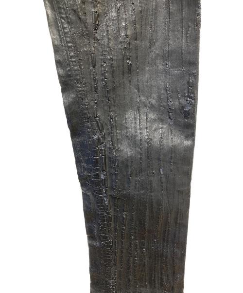 L.G.B（ルグランブルー）L.G.B (ルグランブルー) CROCO/S-WOLF クラックコーティングパンツ ブラック サイズ:29の古着・服飾アイテム