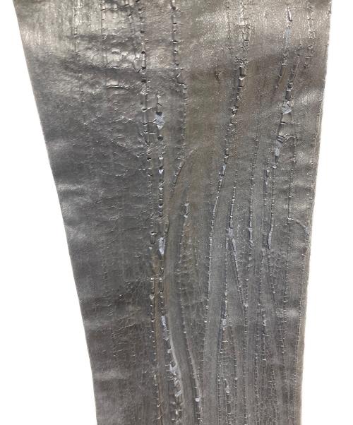 L.G.B（ルグランブルー）L.G.B (ルグランブルー) CROCO/S-WOLF クラックコーティングパンツ ブラック サイズ:29の古着・服飾アイテム