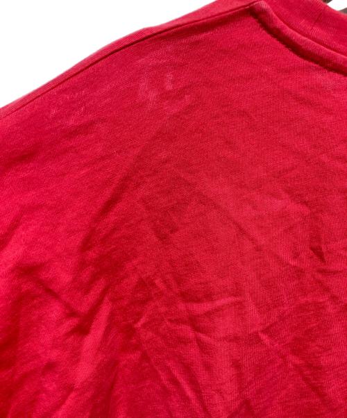 BALMAIN（バルマン）BALMAIN (バルマン) クロップドtシャツ レッド サイズ:Sの古着・服飾アイテム