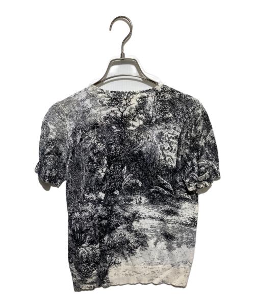 N°21 numero ventuno（ヌメロヴェントゥーノ）N°21 NUMERO VENTUNO (ヌメロヴェントゥーノ) 総柄カットソー ホワイト サイズ:38の古着・服飾アイテム