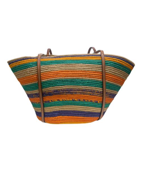 GUCCI（グッチ）GUCCI (グッチ) インターロッキング G カゴバッグ マルチカラーの古着・服飾アイテム