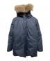 Pyrenex（ピレネックス）の古着「ANNECY FUR INT'L ダウンジャケット」｜ネイビー