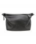 COACH (コーチ) レザーポーチ ブラック：4000円