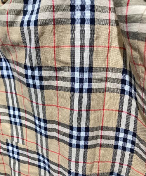 BURBERRY BLUE LABEL（バーバリー ブルー レーベル）BURBERRY BLUE LABEL (バーバリー ブルー レーベル) ノバチェック柄キャミワンピース ベージュ サイズ:38の古着・服飾アイテム
