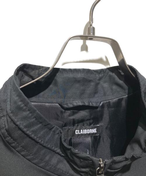 Claiborne（クレイボーン）Claiborne (クレイボーン) ジップジャケット ブラック サイズ:Lの古着・服飾アイテム
