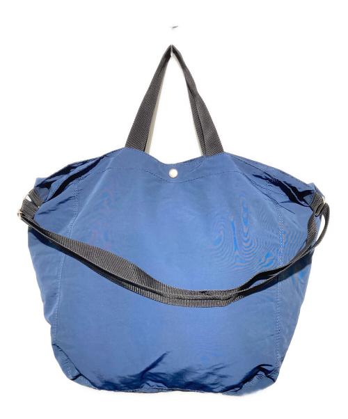 COMME des GARCONS HOMME（コムデギャルソン オム）COMME des GARCONS HOMME (コムデギャルソン オム) 25FW 綿ナイロングログランバッグ ネイビーの古着・服飾アイテム