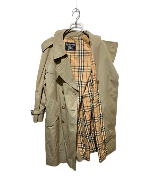 Burberry's（バーバリー）Burberry's (バーバリー) 裏ノヴァチェックトレンチコート ベージュ サイズ:Sの古着・服飾アイテム