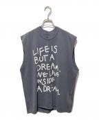 BRU NA BOINNEブルーナボイン）の古着「IN MY DREAMスウェット」｜グレー