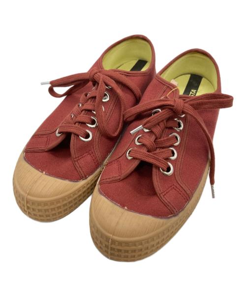 NOVESTA（ノベスタ）NOVESTA (ノベスタ) Novesta plimsolls/ローカットスニーカー ブラウン サイズ:24ｃｍの古着・服飾アイテム