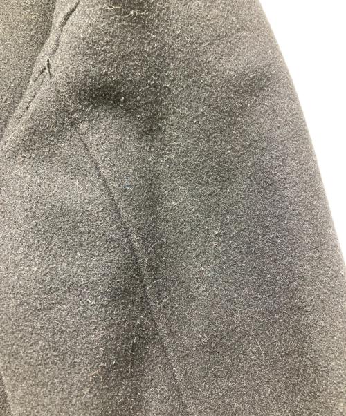 ARMANI JEANS（アルマーニジーンズ）ARMANI JEANS (アルマーニジーンズ) チンスト付ウールジップアップジャケット ブラック サイズ:Mの古着・服飾アイテム