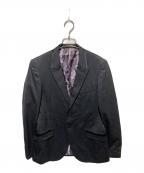 PS Paul SmithＰＳポールスミス）の古着「コイン裏地テーラードジャケット」｜ブラック