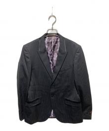 PS Paul Smith（ＰＳポールスミス）の古着「コイン裏地テーラードジャケット」｜ブラック