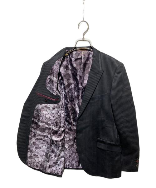 PS Paul Smith（ＰＳポールスミス）PS Paul Smith (ＰＳポールスミス) コイン裏地テーラードジャケット ブラック サイズ:Lの古着・服飾アイテム