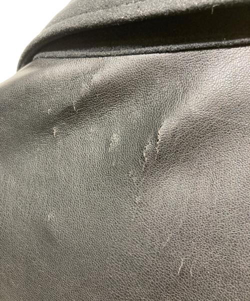 JOURNAL STANDARD（ジャーナルスタンダード）JOURNAL STANDARD (ジャーナルスタンダード) VEGAN LEATHER CAR COAT ブラック サイズ:Lの古着・服飾アイテム