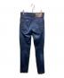 G-STAR RAW (ジースターロゥ) ジップディテール立体裁断スリムテーパードジーンズ インディゴ サイズ:26/30：4000円