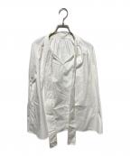 La TOTALITEラ ト―タリテ）の古着「ボウタイギャザーブラウス」｜ホワイト