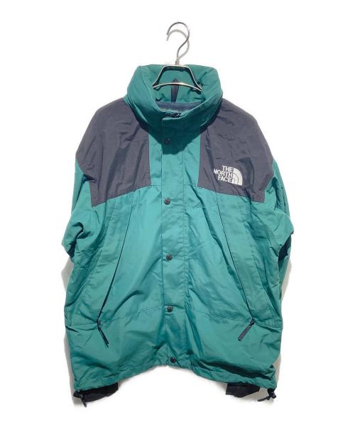 THE NORTH FACE（ザ ノース フェイス）THE NORTH FACE (ザ ノース フェイス) マウンテンパーカー ブラック×グリーン サイズ:Mの古着・服飾アイテム